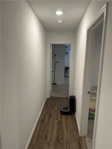 a view of a livingroom with a flat screen tv