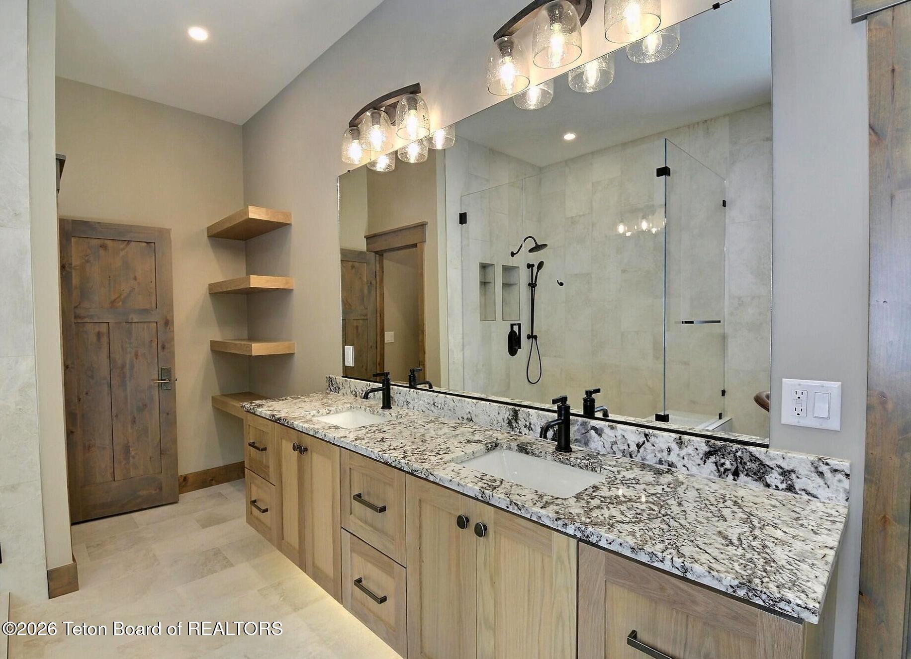 5727 Forest Ridge Road Victor, ID 83455 - Photo 38 of 76 Master Bath Vanity