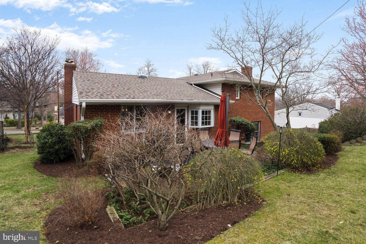 412 Underhill Place Alexandria, VA 22305 - Photo 38 of 45 a view of a house with a yard and plants