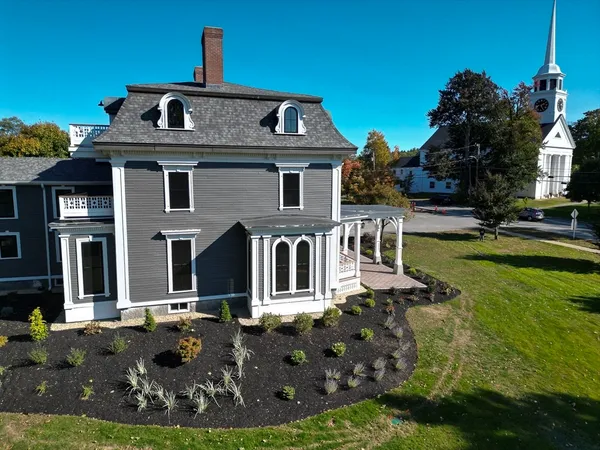 front view of house with a yard