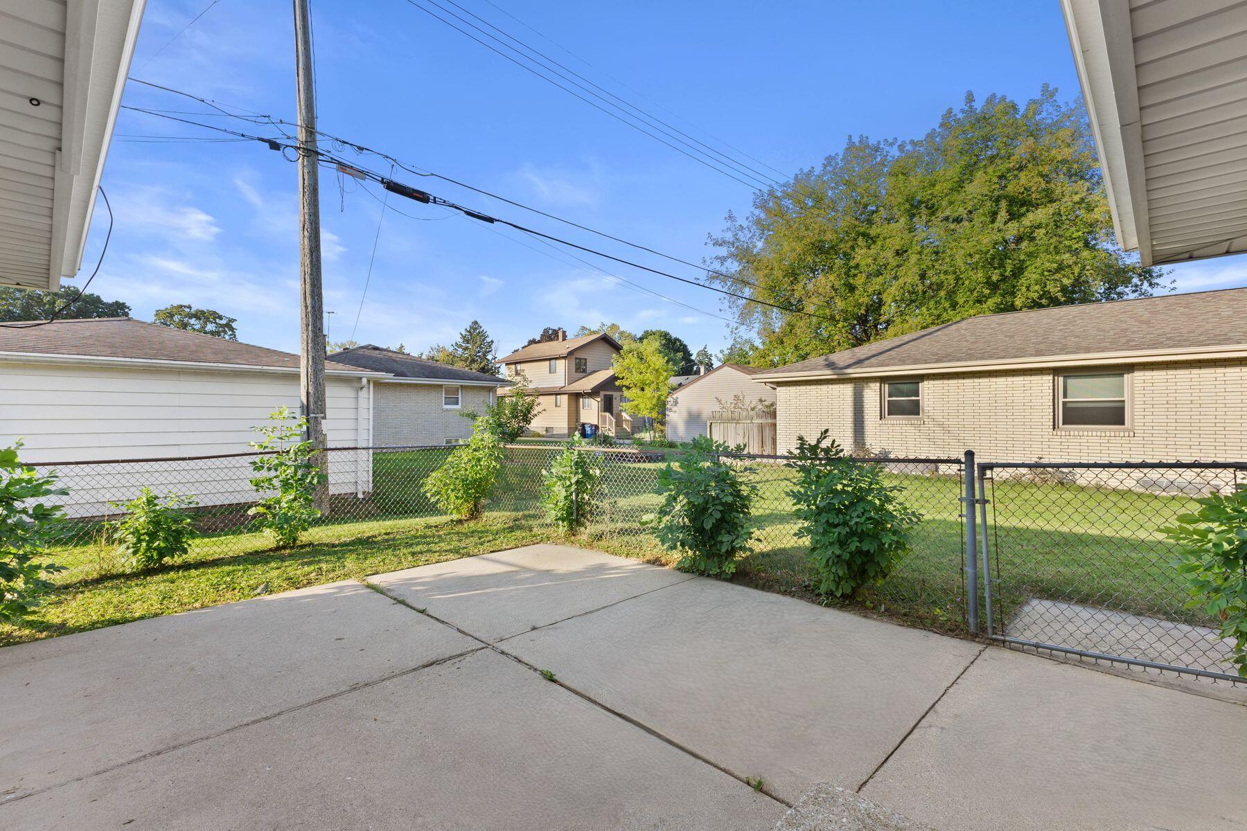 1101 Harmony Drive Racine, WI 53402 - Photo 20 of 21 Fenced Yard