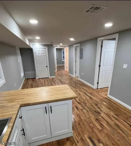 a view of a kitchen counter space