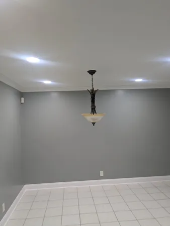 a view of empty room