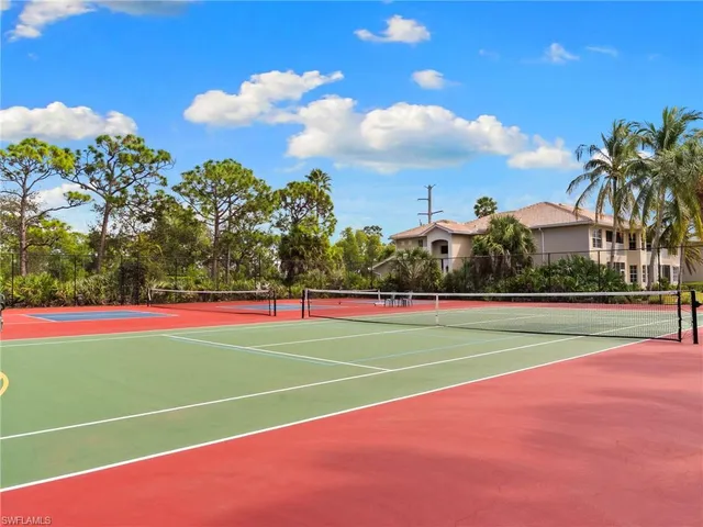 a view of a tennis court