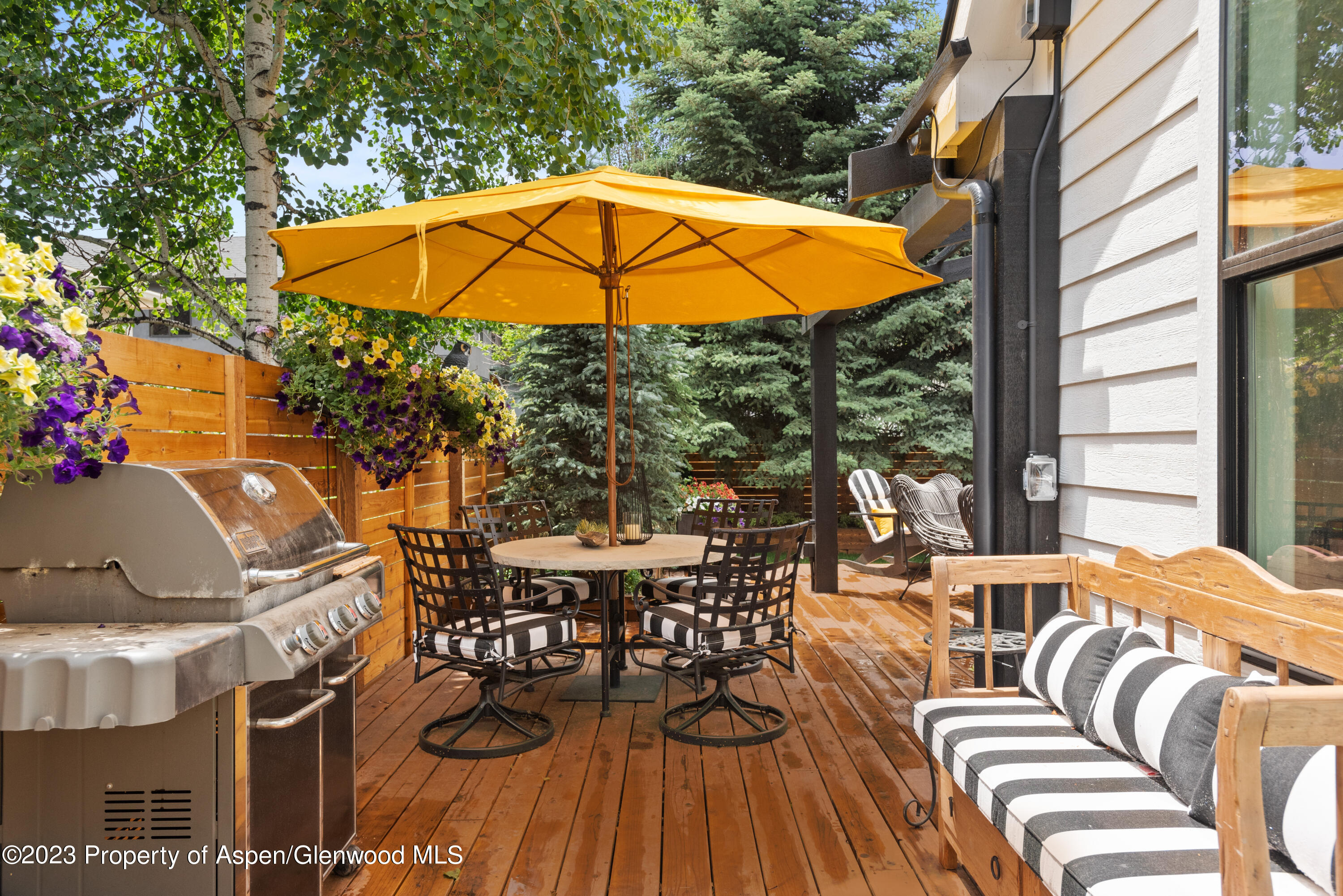324 Summerset Lane Basalt, CO 81621 - Photo 21 of 40 a view of balcony with patio and outdoor seating