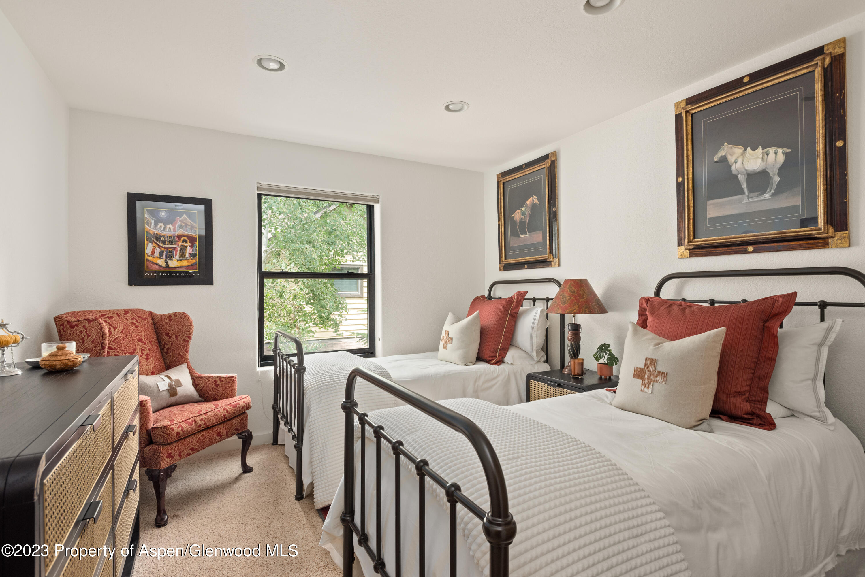 324 Summerset Lane Basalt, CO 81621 - Photo 30 of 40 a bedroom with bed and windows