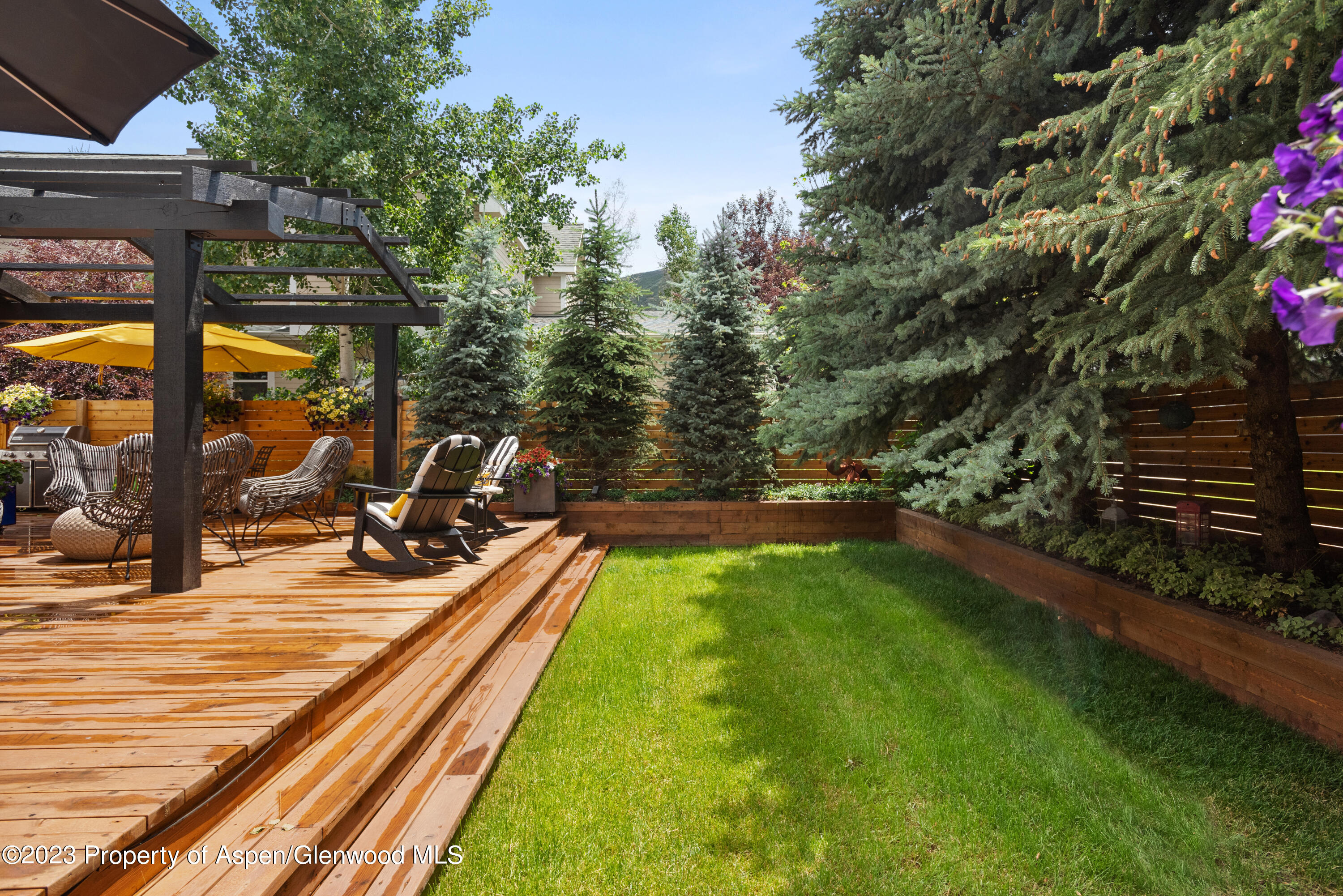324 Summerset Lane Basalt, CO 81621 - Photo 36 of 40 a view of swimming pool with chairs and garden