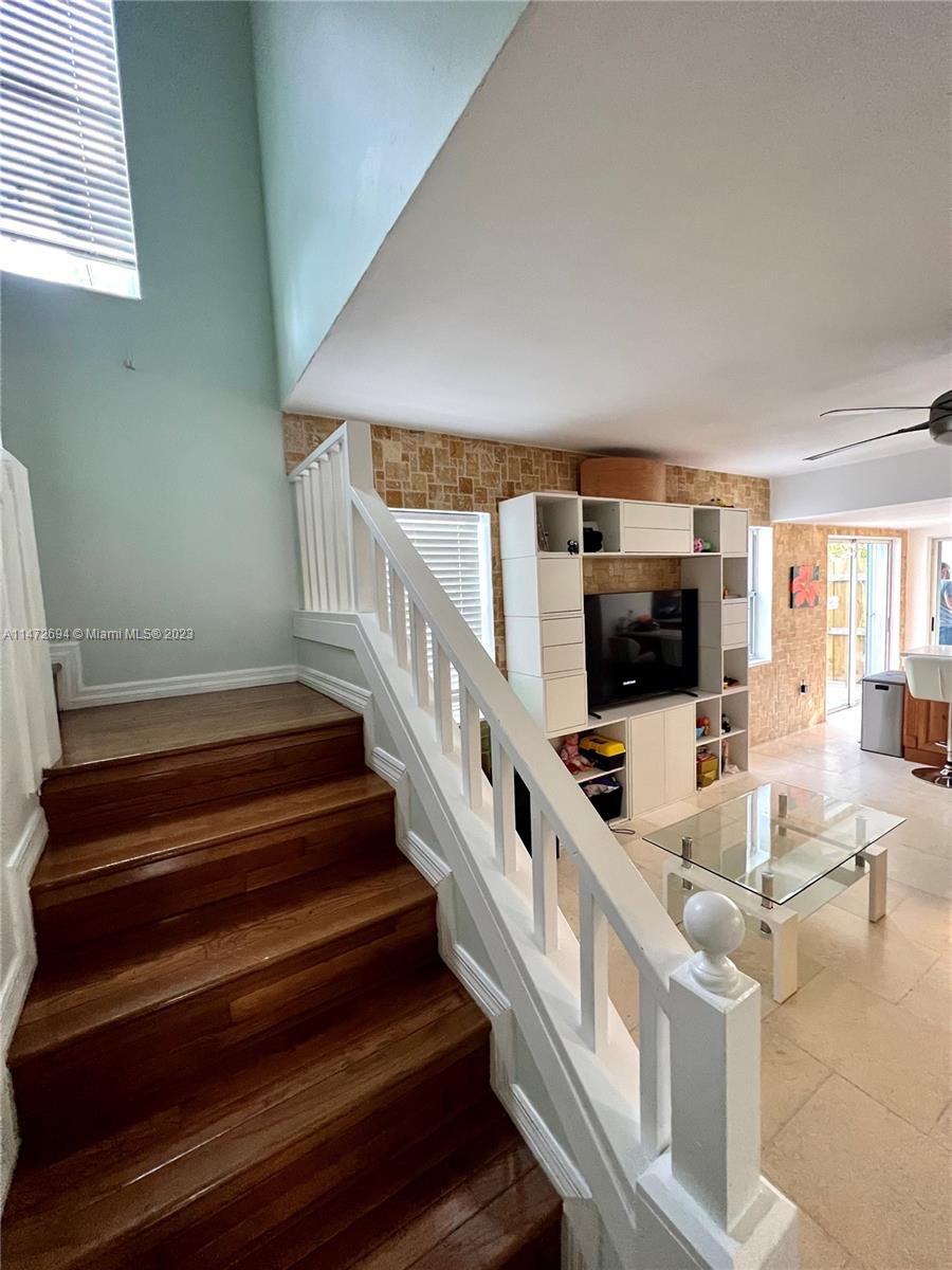West End Miami, FL 33185 - Photo 9 of 30 a view of entryway and hall with wooden floor