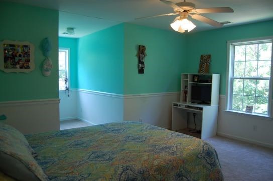 100 Lower Simmons Road Macon, GA 31220 - Photo 18 of 34 a bedroom with window and ceiling fan
