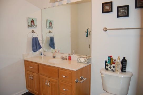 100 Lower Simmons Road Macon, GA 31220 - Photo 19 of 34 a bathroom with a sink and a mirror