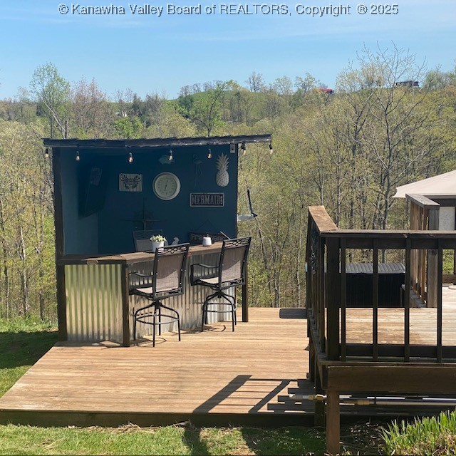 4429 Manilla Ridge Road Leon, WV 25123 - Photo 45 of 50 Bar off pool
