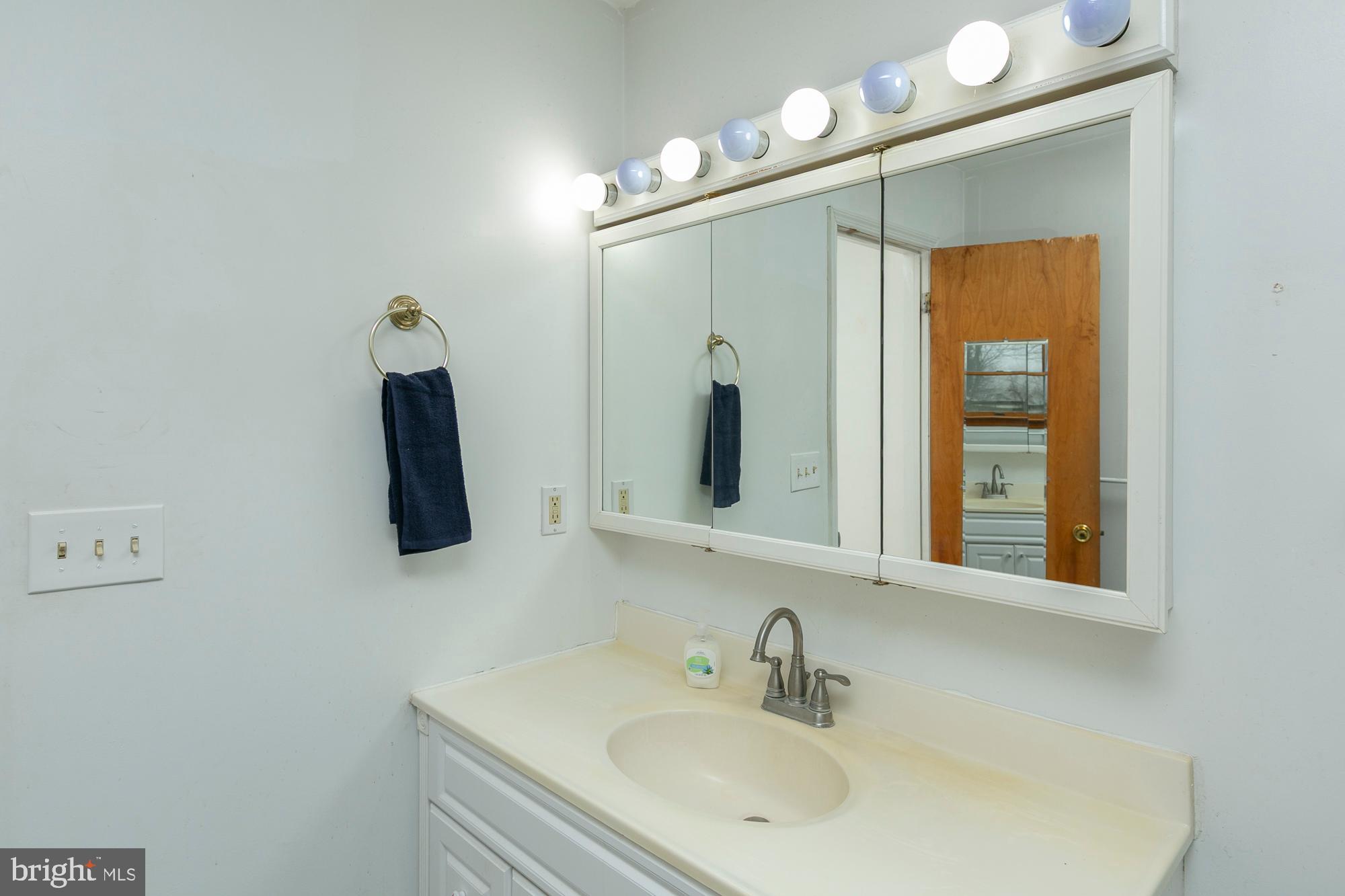 35 Grant Road Kearneysville, WV 25430 - Photo 68 of 122 a bathroom with a sink and a mirror