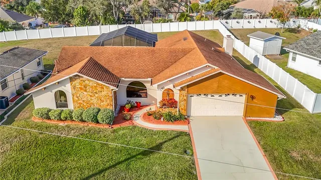a view of outdoor space and deck
