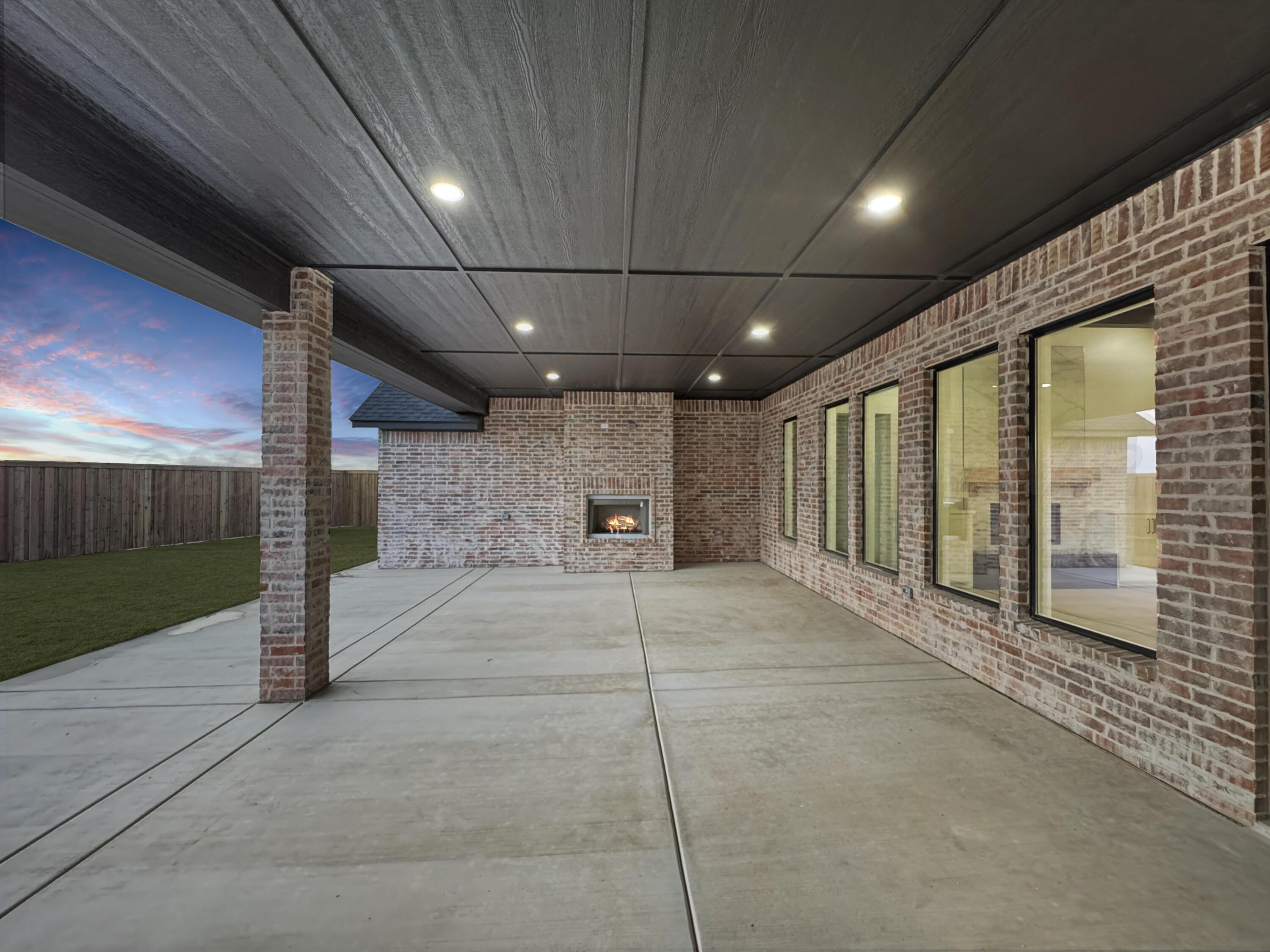 1201 Herring Ranch Road Amarillo, TX 79124 - Photo 35 of 40 Porch / Fireplace