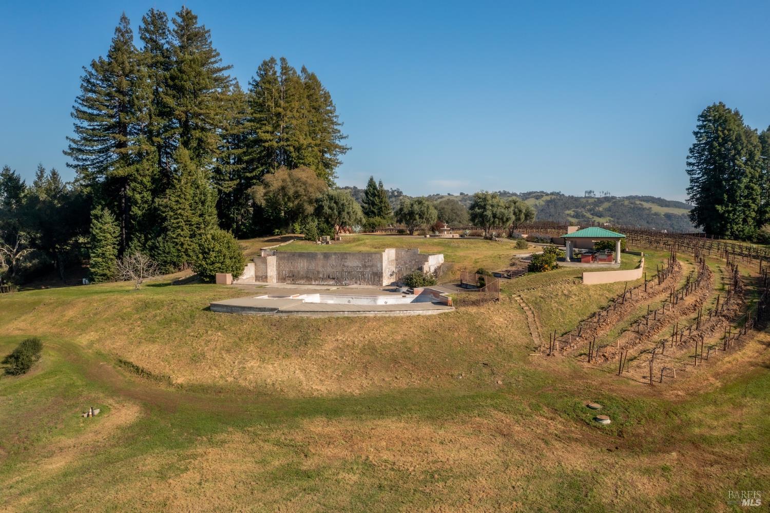 1980 Redwood Hill Court Santa Rosa, CA 95404 - Photo 33 of 49 a view of a swimming pool with an ocean view