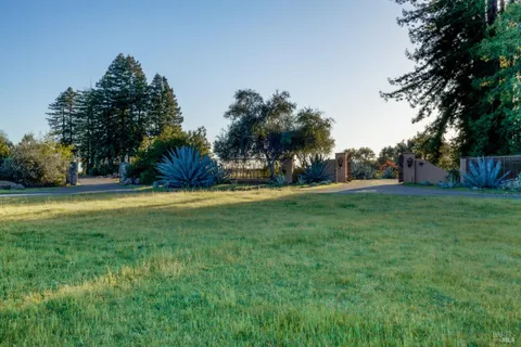 a view of an outdoor space and yard