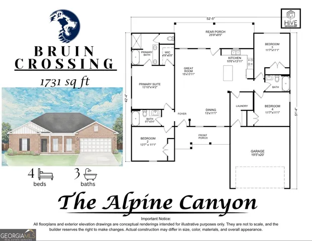 $272,000 | 18 Drummond Drive, Hawkinsville, GA 31036