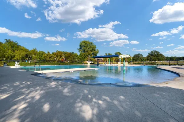 a view of swimming pool and lake view