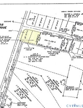 11-12 Comanchee Road Kilmarnock, VA 22482 - Photo 1 of 9 Survey Plat. Illustrating a subdivided parcel with