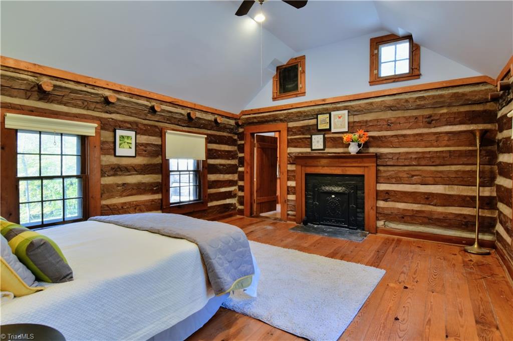 6068 Hedgerow Circle Clemmons, NC 27012 - Photo 14 of 35 Graciously sized primary bedroom is the location of fireplace #3!