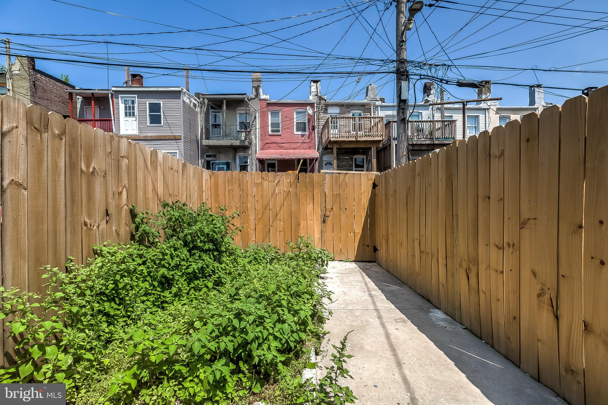 157 North Curley Street Baltimore, MD 21224 - Photo 25 of 30 Back Yard Garden and Patio