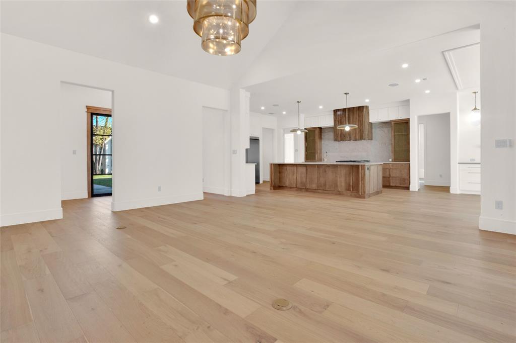 1839 Sentinel Way Tyler, TX 75703 - Photo 24 of 40 a view of kitchen and a chandelier