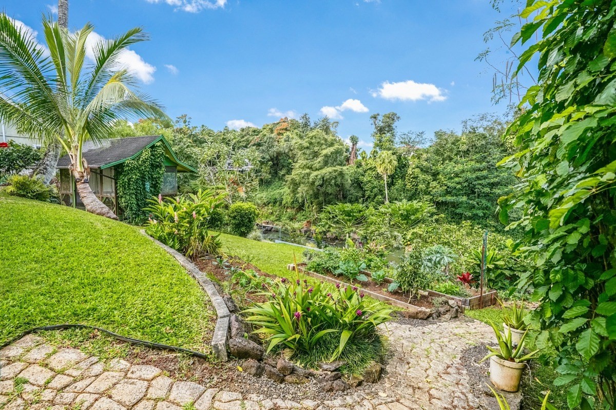 4378 Hookui Road Kilauea, HI 96754 - Photo 24 of 29 a view of a garden