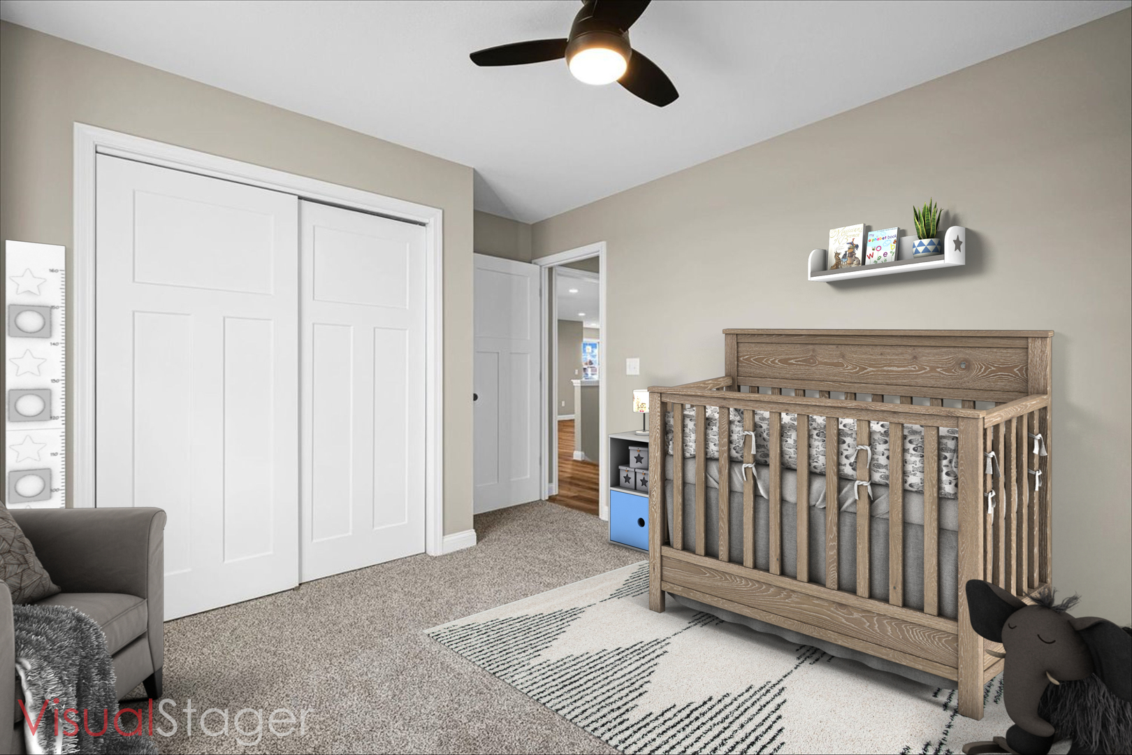 180 South Oak Street El Paso, IL 61738 - Photo 19 of 32 a bedroom with furniture and a window