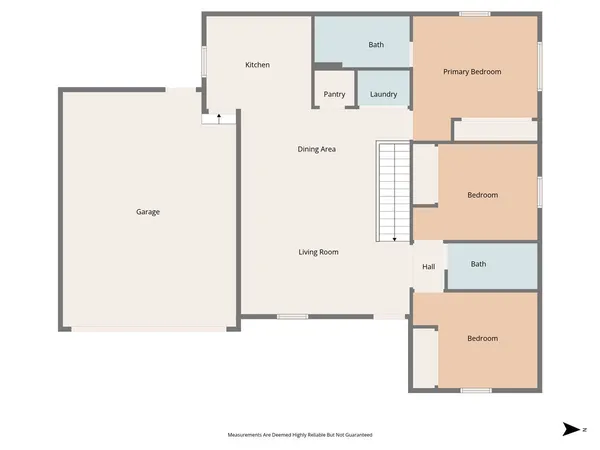 a picture of a bathroom with a refrigerator