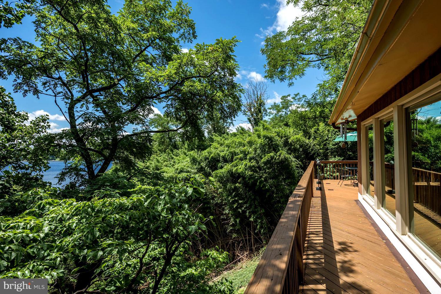 1607 Riverside Drive Annapolis, MD 21409 - Photo 11 of 30 Water View Deck Spanning Rear of Home