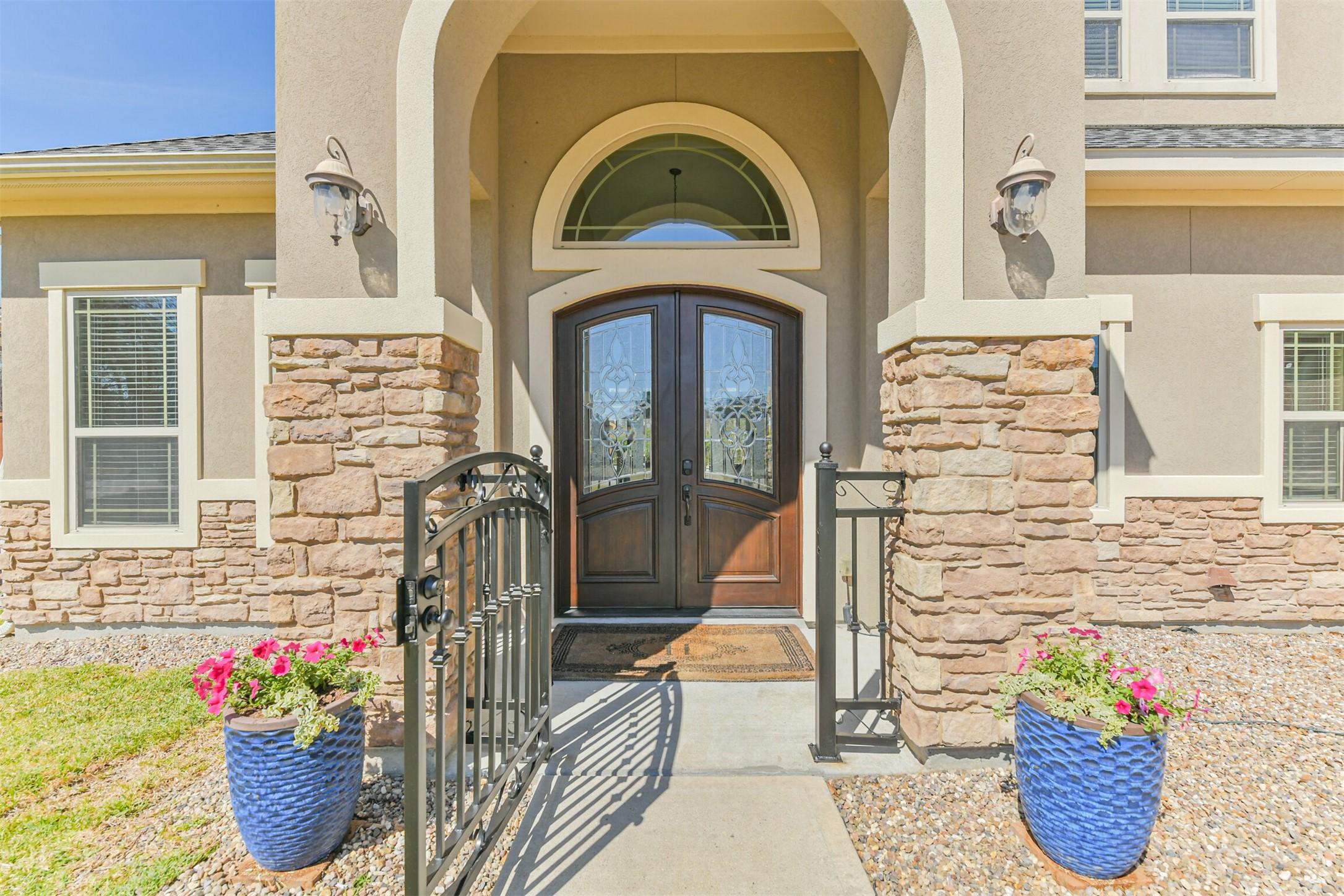 27553 Rio Blanco Drive Splendora, TX 77372 - Photo 3 of 41 a front view of a house with an outdoor seating