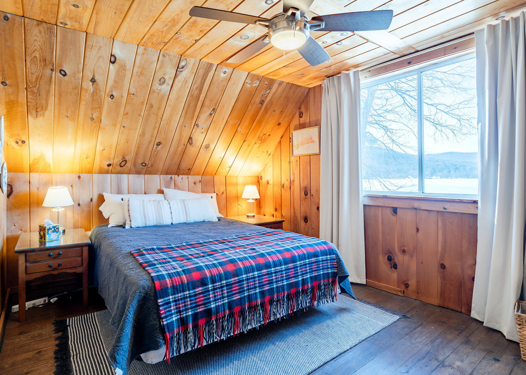 290 Greenwoods Road Peru, ME 04290 - Photo 22 of 40 2nd fl/2nd bedroom & lakeside