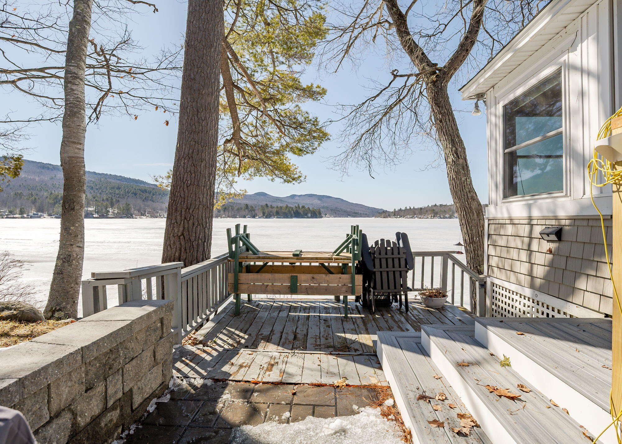 290 Greenwoods Road Peru, ME 04290 - Photo 39 of 40 side yard with deck