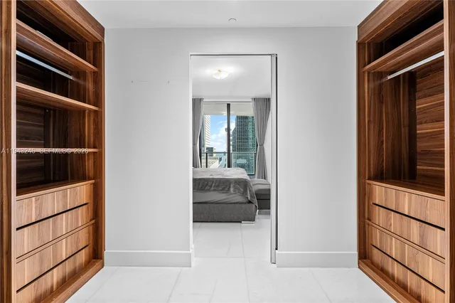 a view of walk in closet