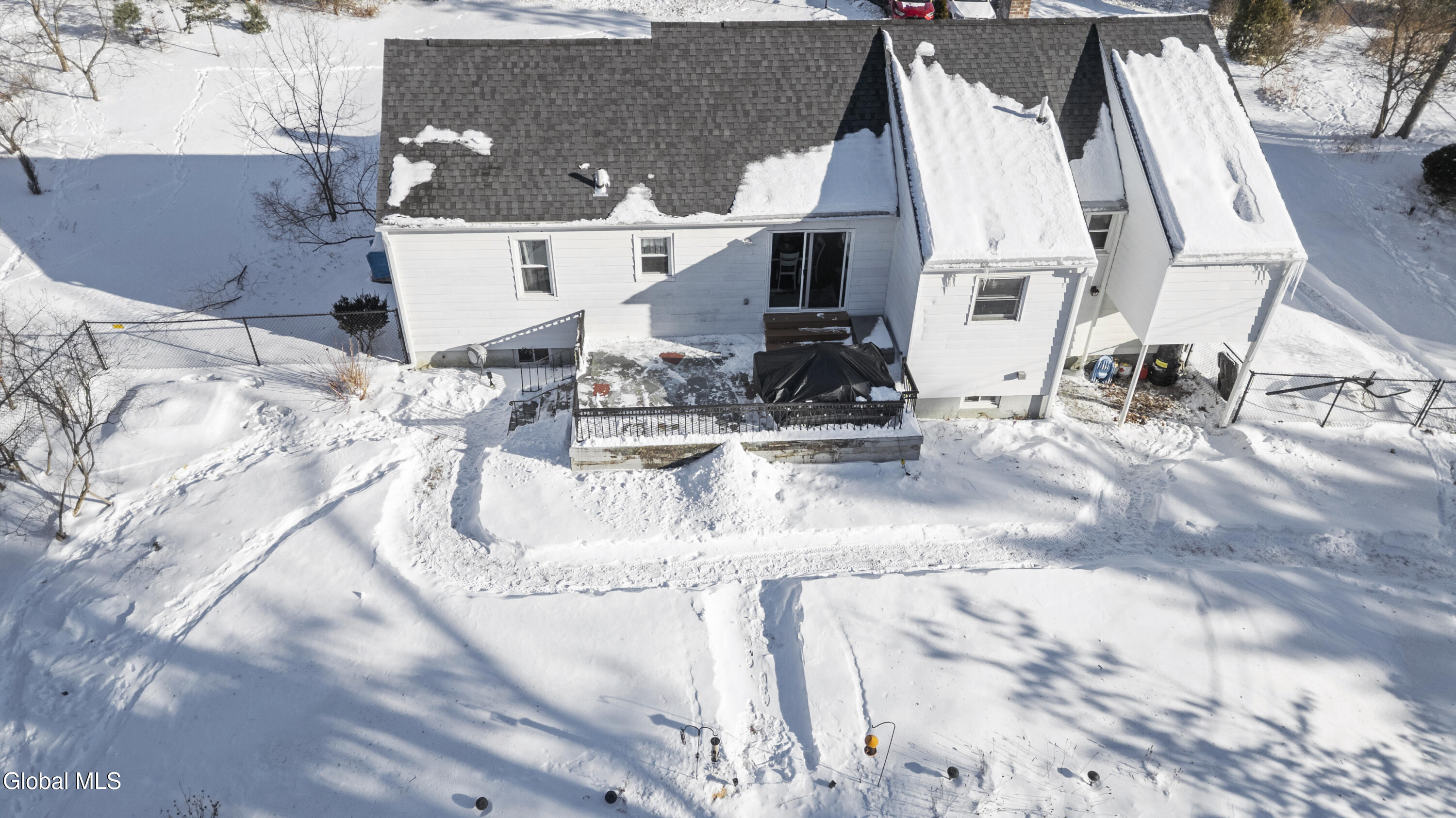 2240 Rosendale Road Niskayuna, NY 12309 - Photo 32 of 39 Aerial View of Rear of House