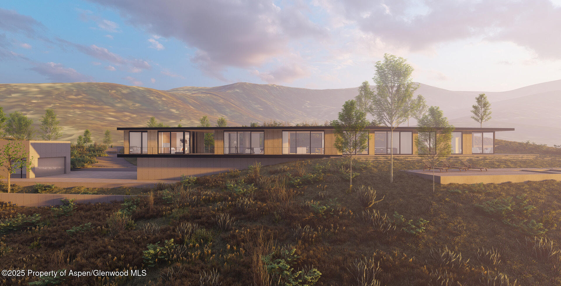 Tbd Lazy O Road Snowmass, CO 81654 - Photo 16 of 44 a view of house with outdoor space and garden