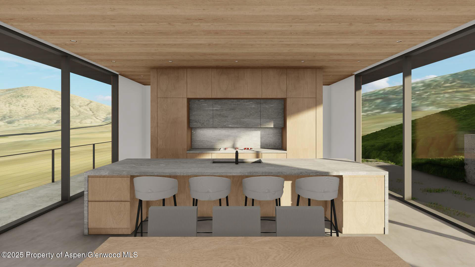 Tbd Lazy O Road Snowmass, CO 81654 - Photo 28 of 44 a view of a dining room with furniture and window