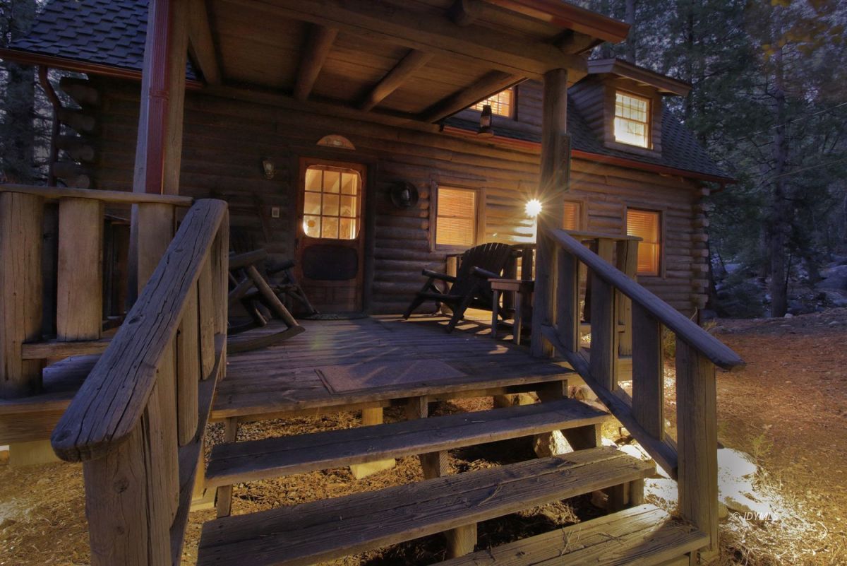 24745 Fern Valley Road Idyllwild, CA 92549 - Photo 2 of 48 a view of entryway and hall with wooden floor