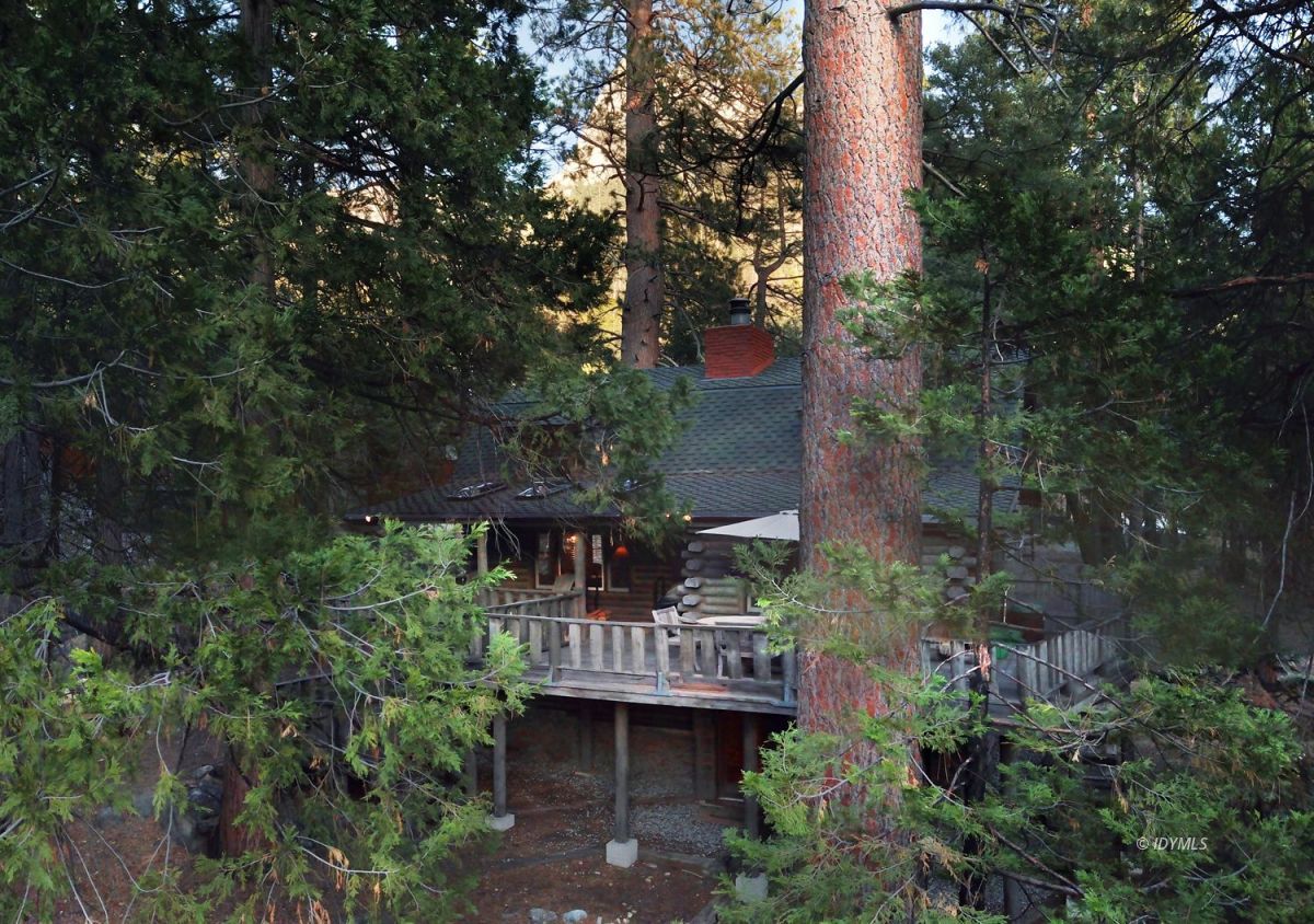 24745 Fern Valley Road Idyllwild, CA 92549 - Photo 44 of 48 a view of a garden with plants and trees