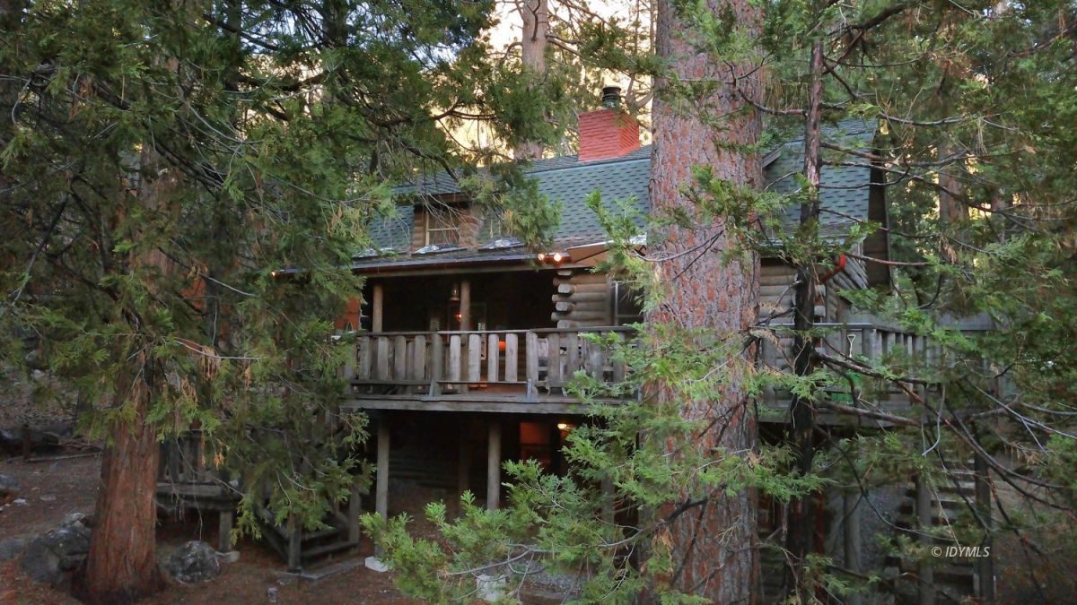 24745 Fern Valley Road Idyllwild, CA 92549 - Photo 7 of 48 front view of a house with a yard