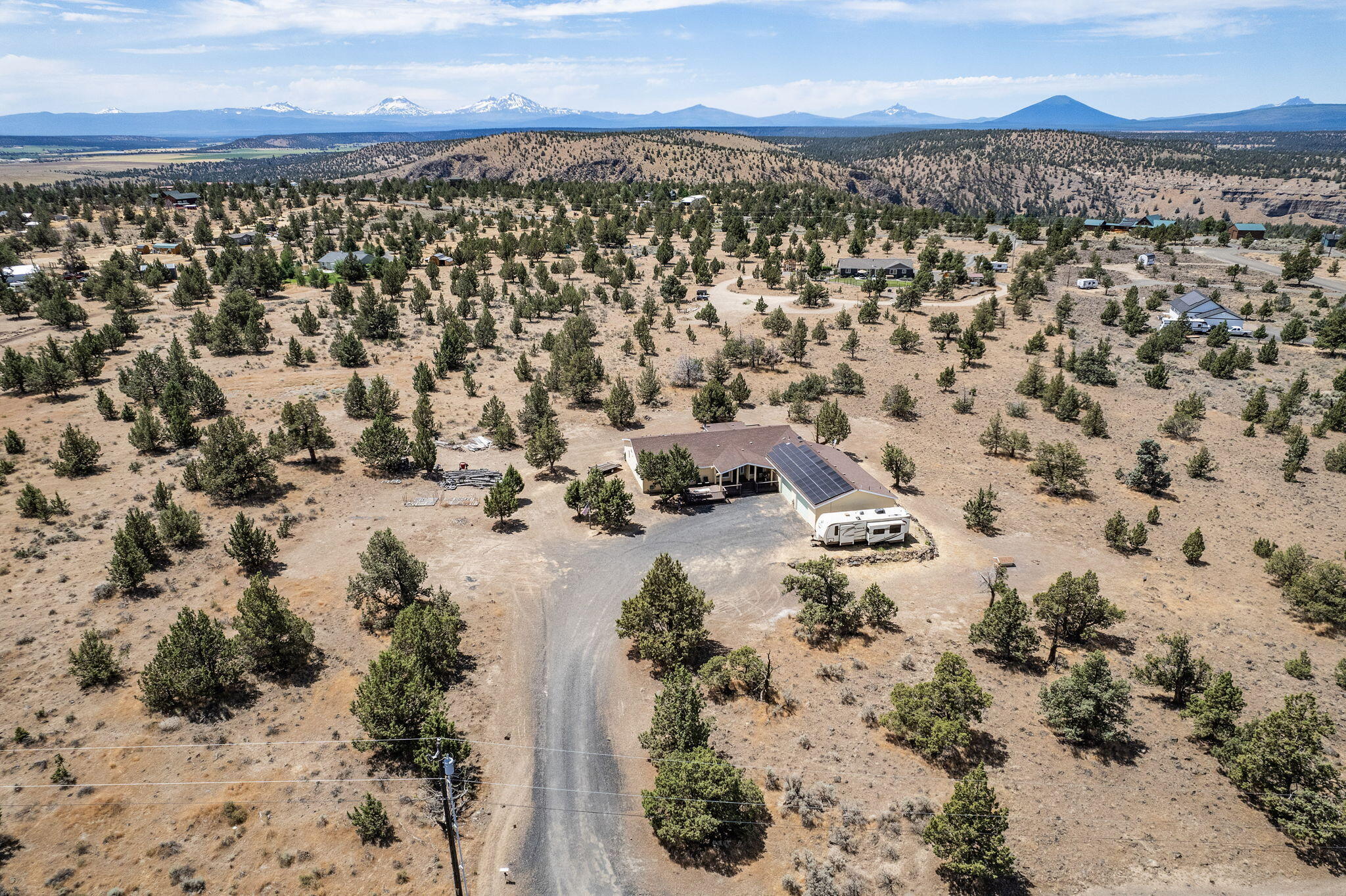 16690 Southwest Blue Jay Road Terrebonne, OR 97760 - Photo 24 of 36 Aerial view of property