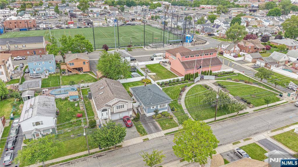 112 Garibaldi Avenue Lodi, NJ 07644 - Photo 25 of 31 an aerial view of a city with lots of residential buildings