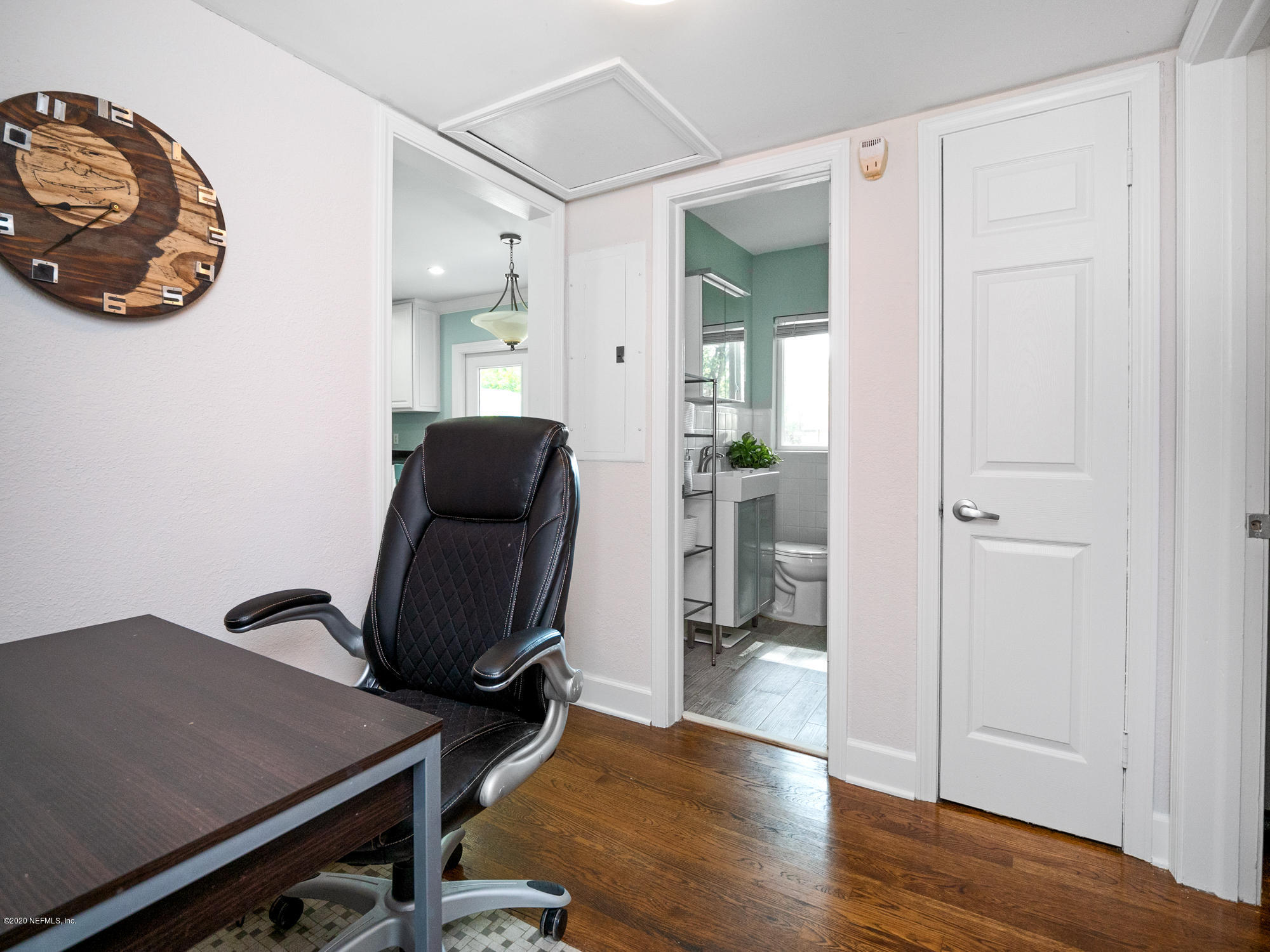 6319 Wesleyan Road Jacksonville, FL 32217 - Photo 17 of 24 a view of workspace with wooden floor