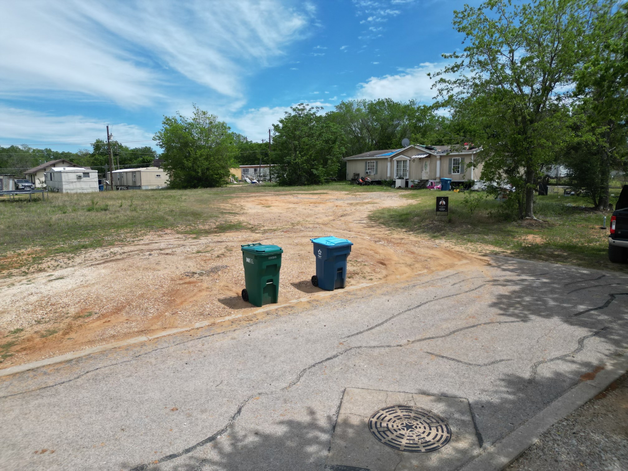 422 South Ave C, Unit A Elgin, TX 78621 - Photo 2 of 4 a view of a house with backyard and sitting area