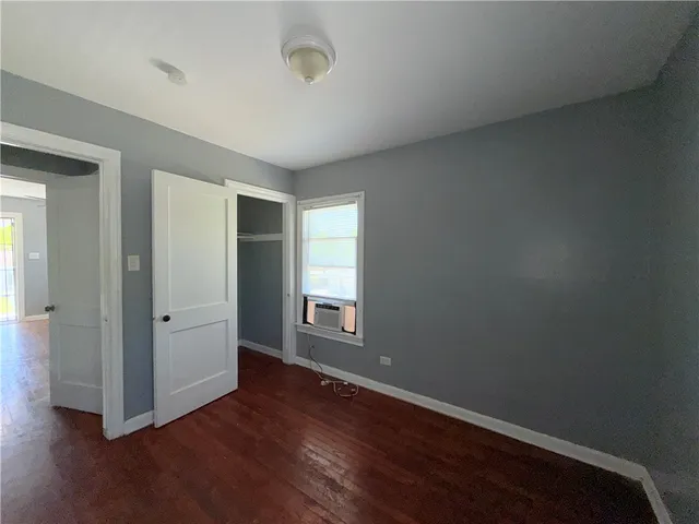 wooden floor in an empty room
