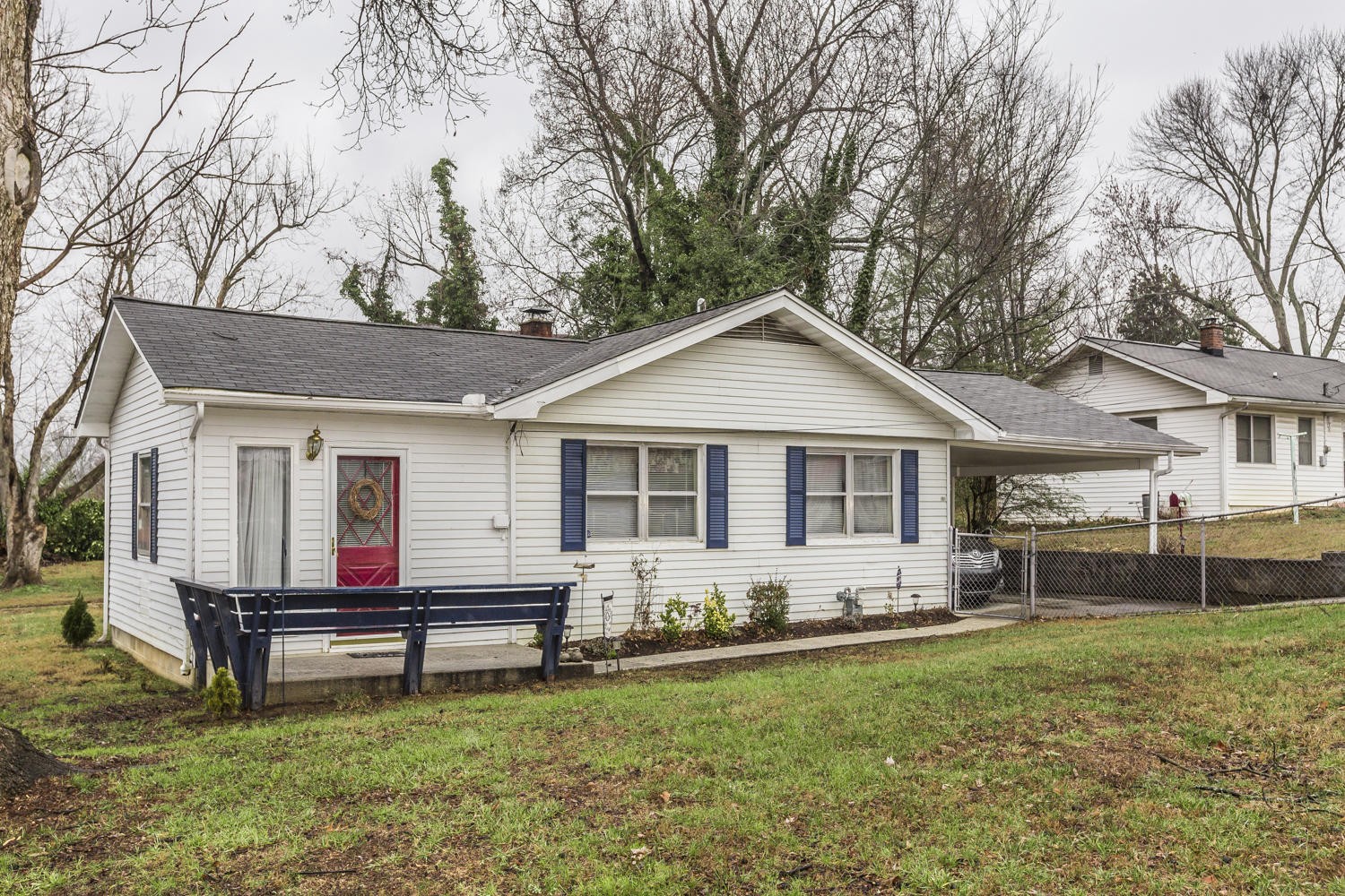 101 Parsons Road Oak Ridge, TN 37830 - Photo 2 of 31 a front view of a house with a yard outdoor seating and yard