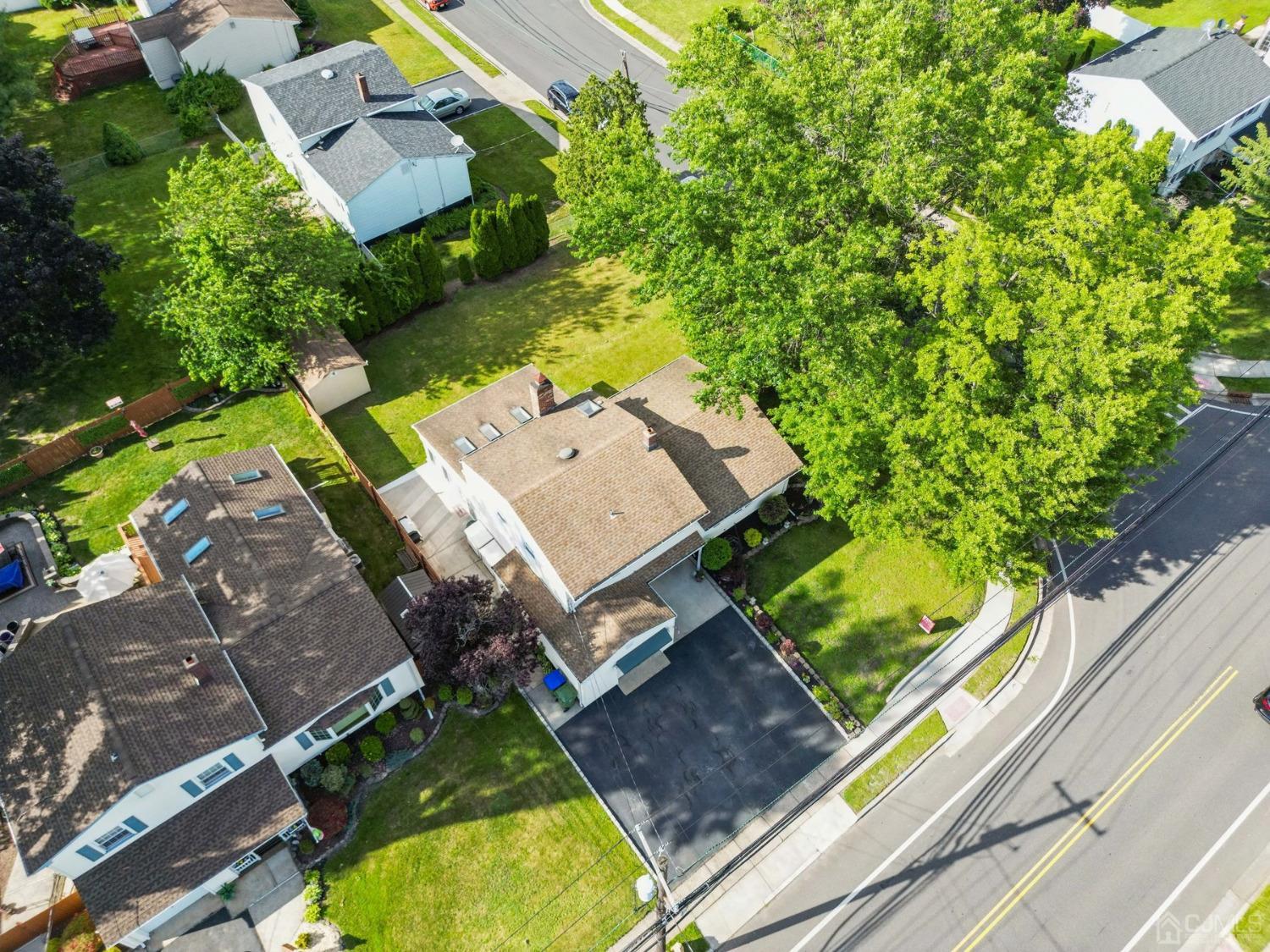 418 Durham Avenue Edison, NJ 08817 - Photo 23 of 30 an aerial view of a house with a garden