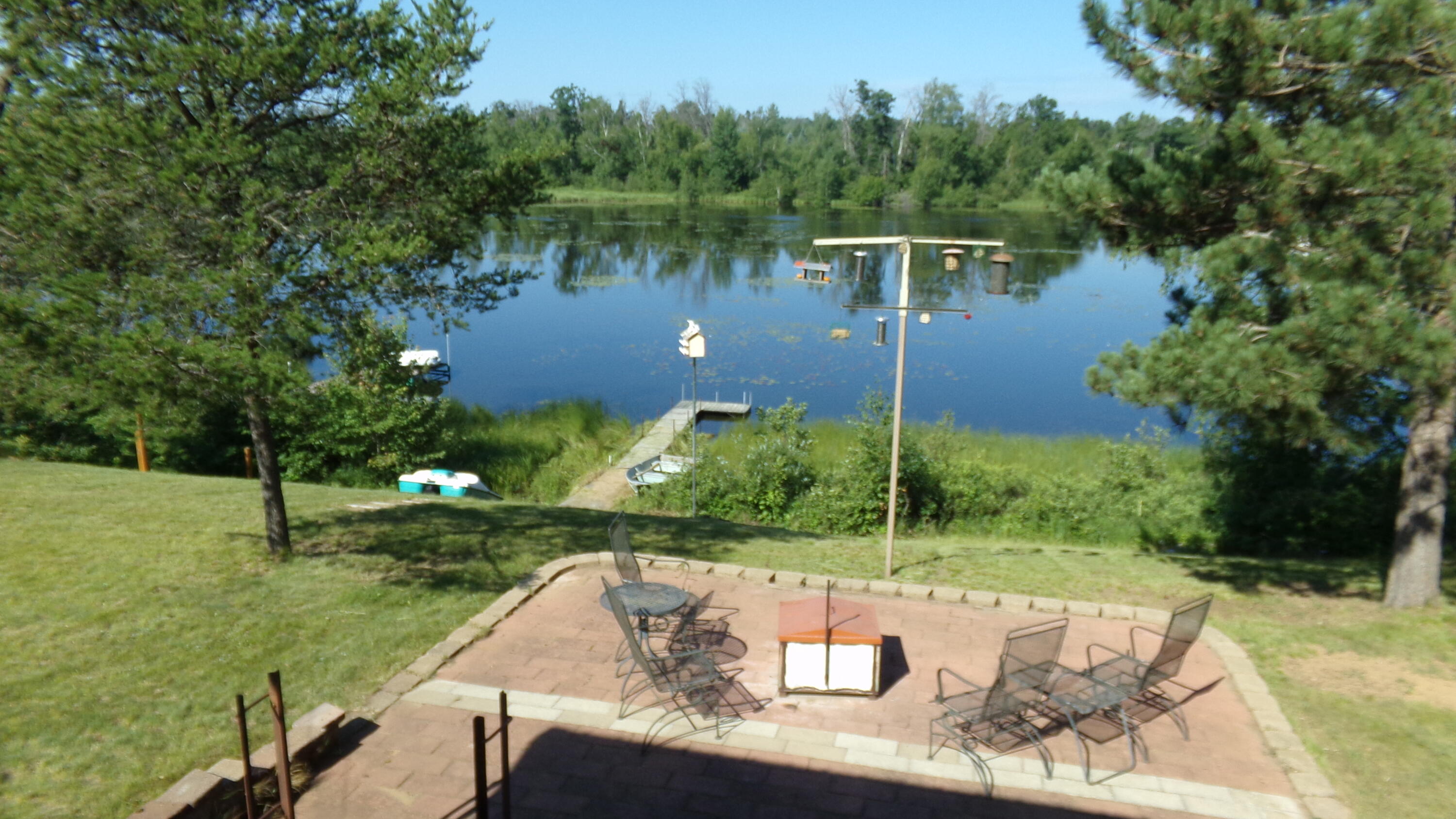 9151 Parkway Road Stephenson, WI 54114 - Photo 5 of 44 Lake View from Patio