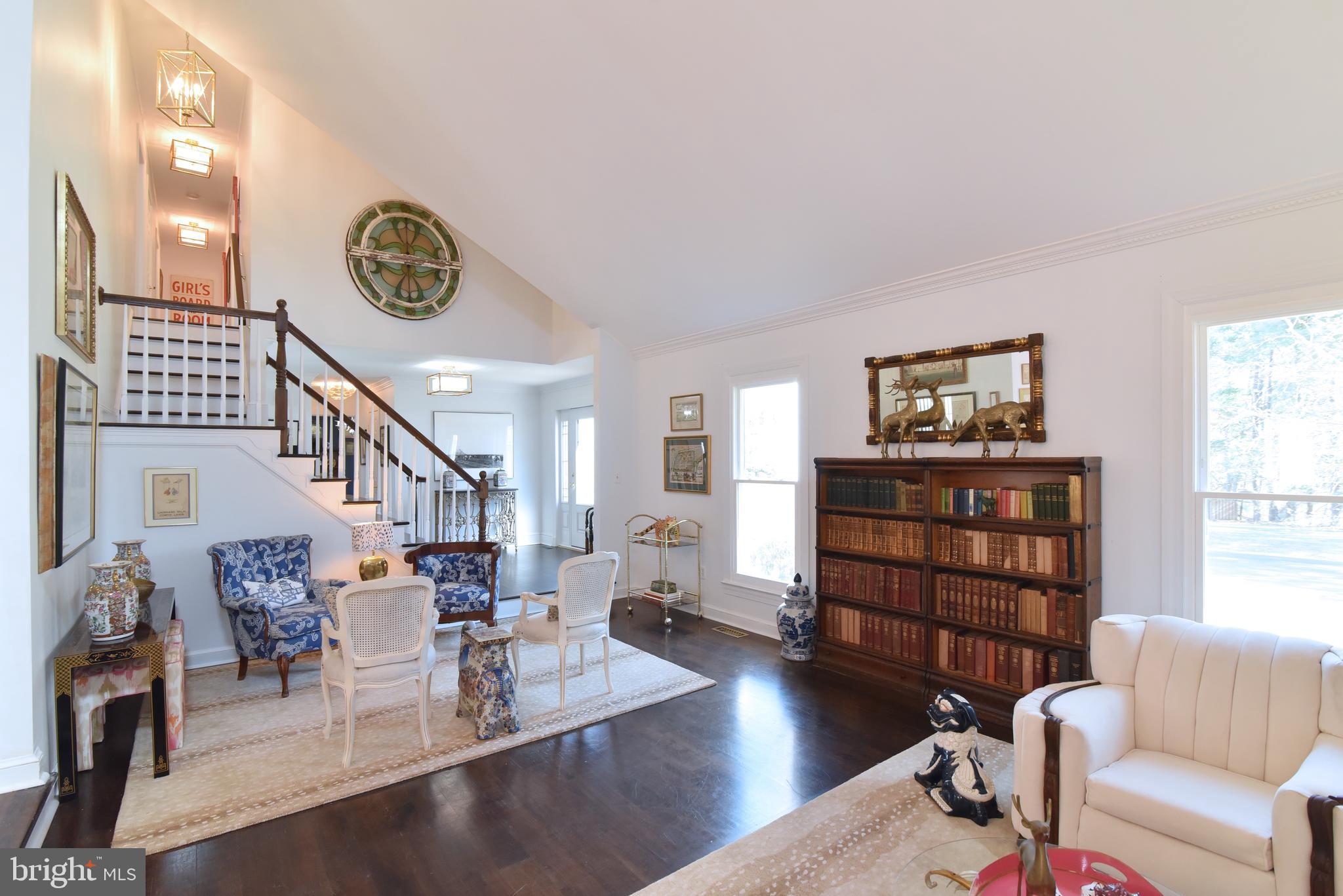10502 Mt Sunapee Road Vienna, VA 22182 - Photo 19 of 49 Open and Airy Views of Living Room and Foyer.
