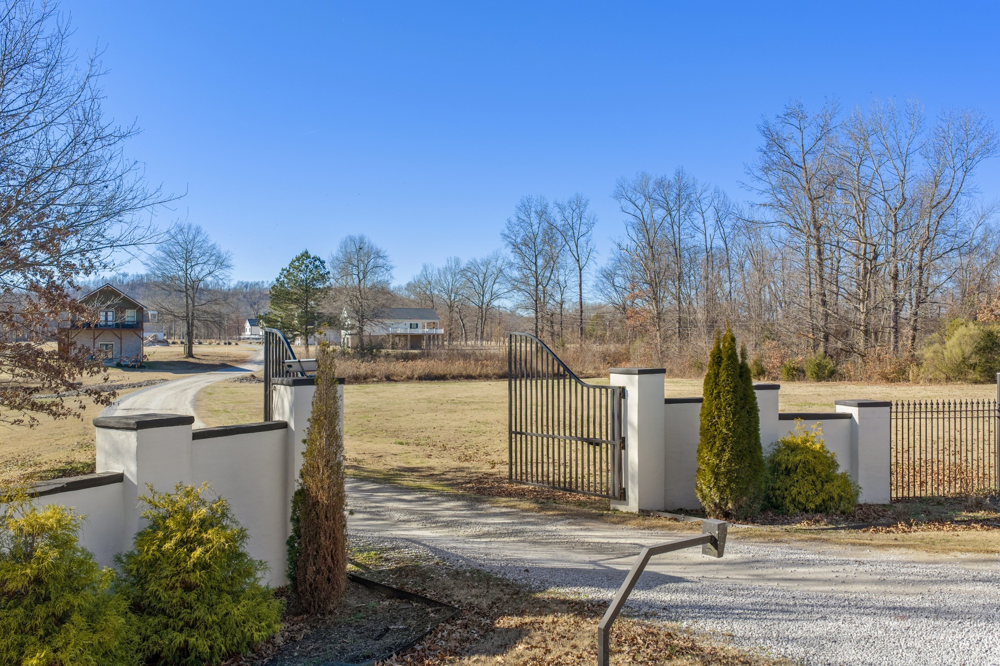 222 Fairway Villa Lane Decaturville, TN 38329 - Photo 34 of 36 a view of a water fountain in the middle of a yard